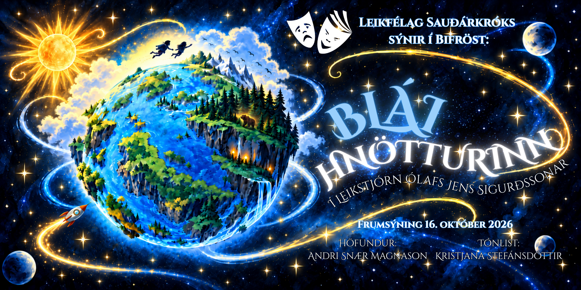 Blái hnötturinn - 2. sýning