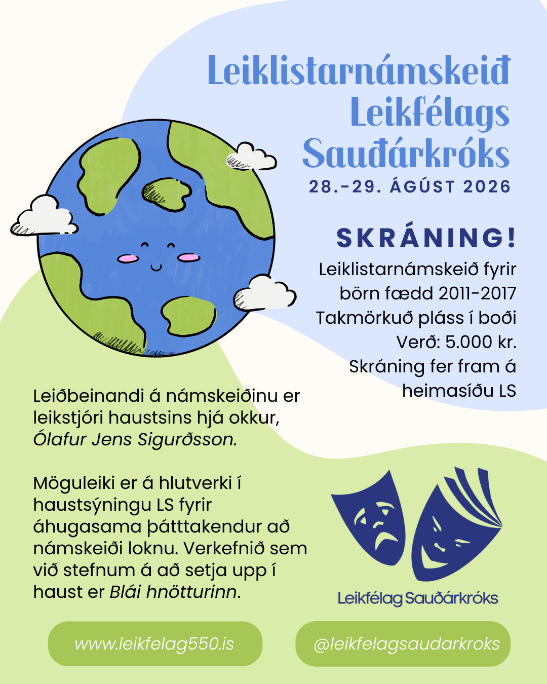 Skráning á Leiklistarnámskeið LS